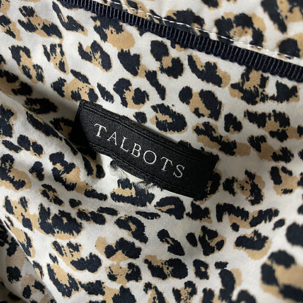 Talbots Cheetah Print Button Down Blouse - Picture 5 of 6